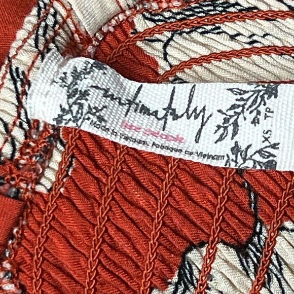 Free People Intimately Heatwave Sunset Combo Maxi Slip Dress Sz XS - Picture 10 of 10